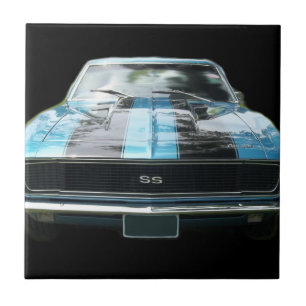 Carreau Bleu de ciel solides solubles Camaro avec les