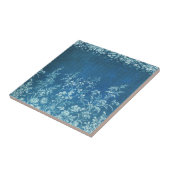 Carreau Bleu de fleurs Vintages (Côté)