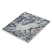 Carreau Bleu de lapin, Bleu de la marine des oiseaux Trive (Côté)