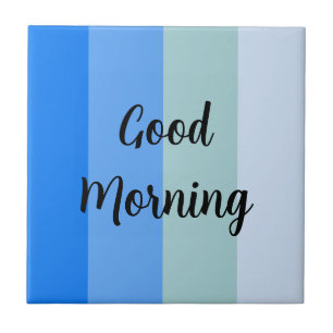 Carreau Bleu du bon matin