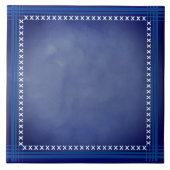 Carreau Bleu écossais (Devant)