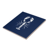 Carreau Bleu et blanc du homard (Côté)