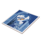 Carreau Bleu et blanc Santorin Méditerranée Azulejo (Côté)