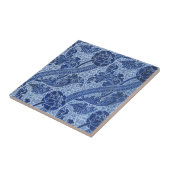 Carreau Bleu et Blanc Style Floral William Morris (Côté)