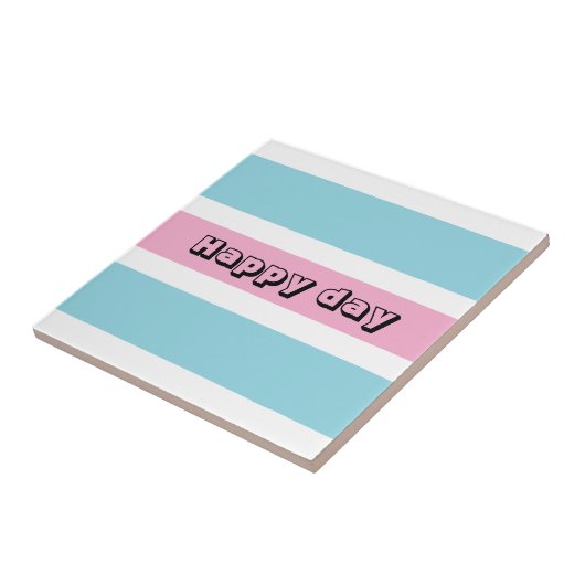 Carreau Bleu Et Jaune (Côté)