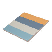 Carreau Bleu et orange triés (Côté)