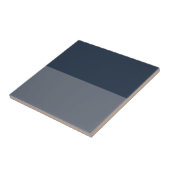 Carreau Bleu foncé et gris (Côté)