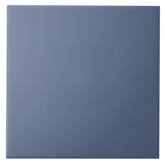 Carreau Bleu Indigo Clair Simple Uni (Devant)