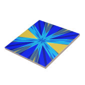 Carreau Bleu Jaune hiver Noël Noël Noël Noël Star Starburs (Côté)