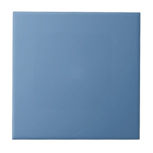 Carreau Bleu Lichen couleur solide Impression, Bleu clair 