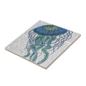 Carreau Bleu méduse (Côté)