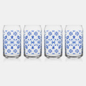 Carreau bleu portugais monogramme (Droite)