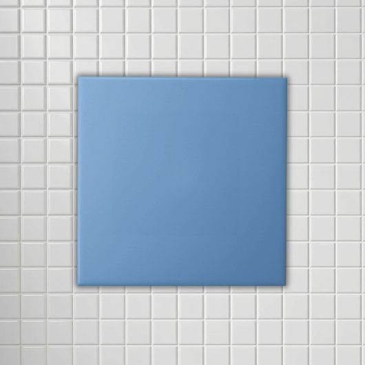 Carreau Bleu poussiéreux uni