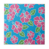 Carreau Bleu rose de ketmie (Devant)