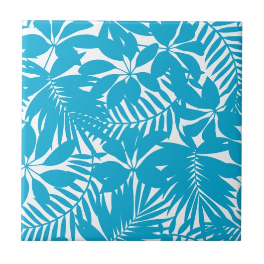 Carreau Bleu tropical (Devant)