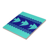 Carreau Bleu Turquoise Côtière Fragments (Côté)