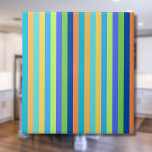Carreau Bleu vintage classique et rayures arc-en-ciel oran<br><div class="desc">Le motif Blue & Orange Rainbow stripes est un motif du passé, caractérisé par des bandes Blue & Orange Rainbow parallèles de différentes largeurs qui se répètent à travers le motif. Ce motif fait référence au style classique et se caractérise par sa subtilité et son élégance. Les couleurs bleu &...</div>