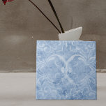 Carreau Bleu vintage dénudé blanchi à la chaux en marbre<br><div class="desc">Carrelage décoratif bleu vintage en marbre blanc cassé.</div>