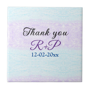 Carreau Bleu violet ombre paillettes scintillement merci a