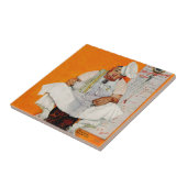 Carreau Bleus de jour de thanksgiving (Côté)