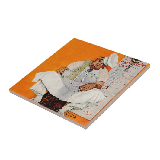 Carreau Bleus de jour de thanksgiving (Côté)