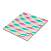 Carreau Bleus et roses (Côté)