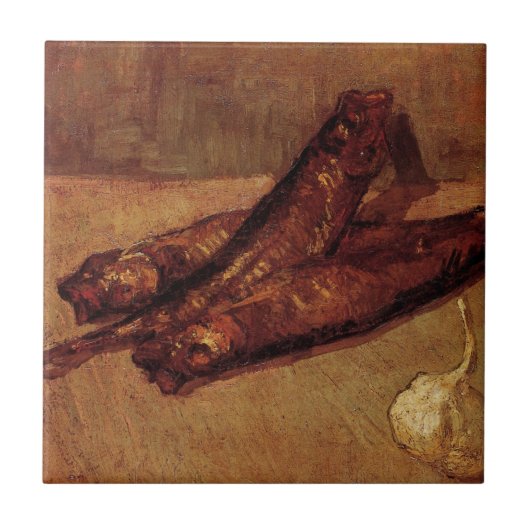 Carreau Bloatteurs et ail de Still Life par Vincent van Go (Devant)
