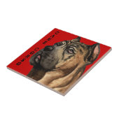 Carreau Bloc de couleur Canne Corso (Côté)