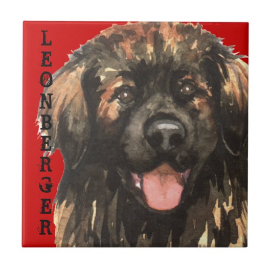 Carreau Bloc de couleur Leonberger (Devant)