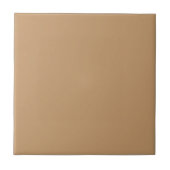 Carreau Bloc de couleur pêche et bronzée | Conception de m (Devant)
