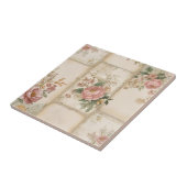 Carreau Blocs Floraux Rétro (Côté)