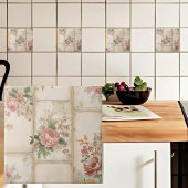 Carreau Blocs Floraux Vintage
