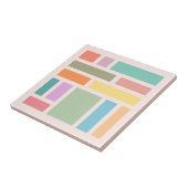 Carreau Blocs géométriques Abstraits (Côté)