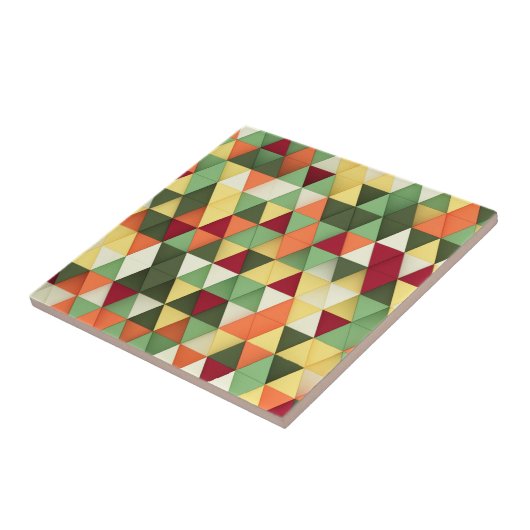 Carreau Blocs triangulaires 3D dynamiques (Côté)