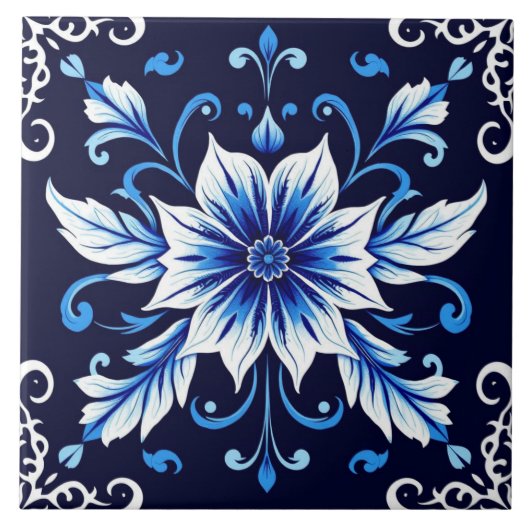 carreau bloom minuit (Devant)