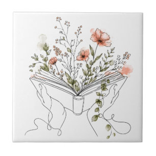 Carreau Blooms Book Art botanique en ligne