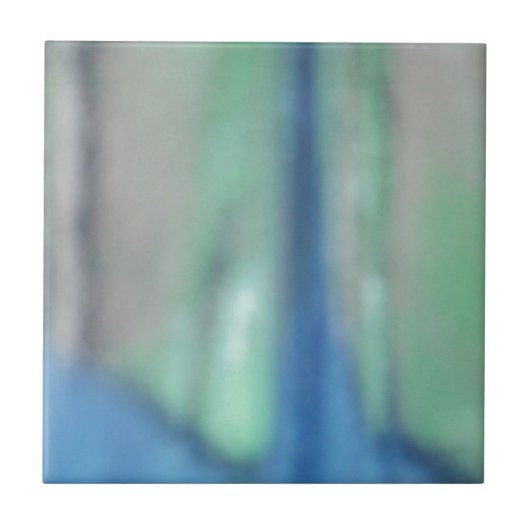 Carreau Blue and teal green sea (Devant)