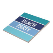 Carreau Blue Beach Party (Côté)