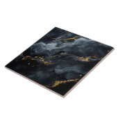 Carreau Blue-Black Marble Gold Glitter ID1172b (Côté)
