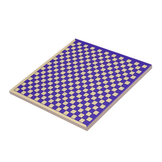 Carreau Blue chess (Côté)