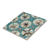 Carreau Blue Diamond Mid Century Modern  (Côté)