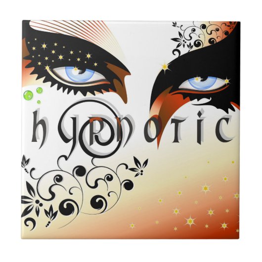 Carreau Blue Eyes Mode maquiller (Devant)