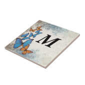 Carreau Blue floral (Côté)