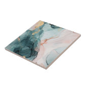 Carreau Blue, Green, Pink Marble Effect Ceramic Tile (Côté)