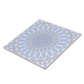 Carreau Blue Juniper Berry Tristy Mandala (Côté)