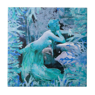 Carreau Blue Mermaid