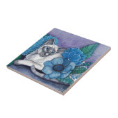 Carreau Blue Point Siamese Chat (Côté)