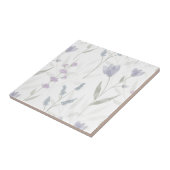 Carreau Blue Purple Watercolor Wildflower (Côté)