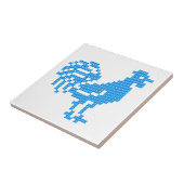 Carreau Blue Rooster (Côté)