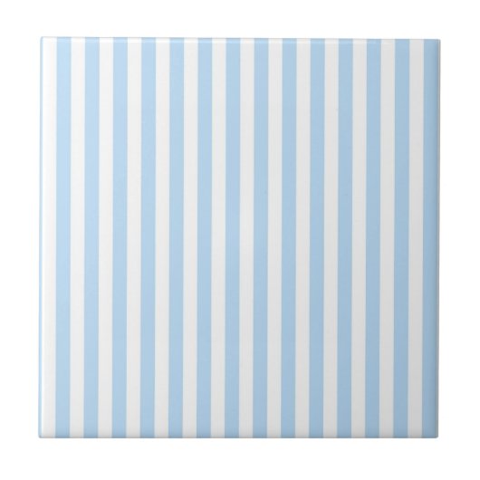 Carreau Blue Stripes Pattern Minimal Modern Summer (Devant)